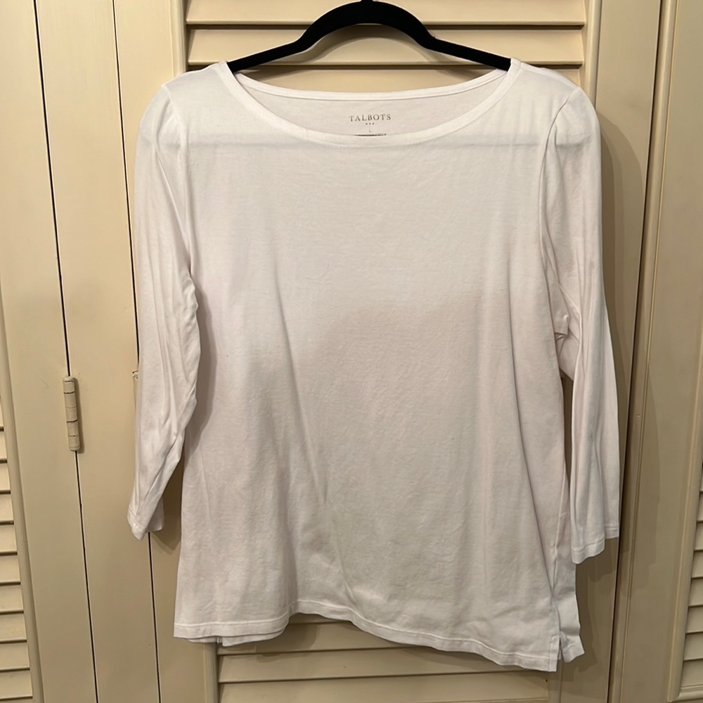 Size large Talbots too